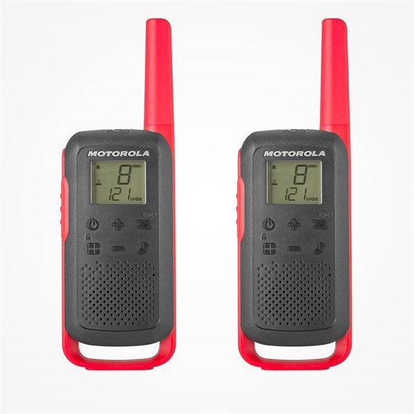 Motorola T62 WALKIE TALKIE ROSSO